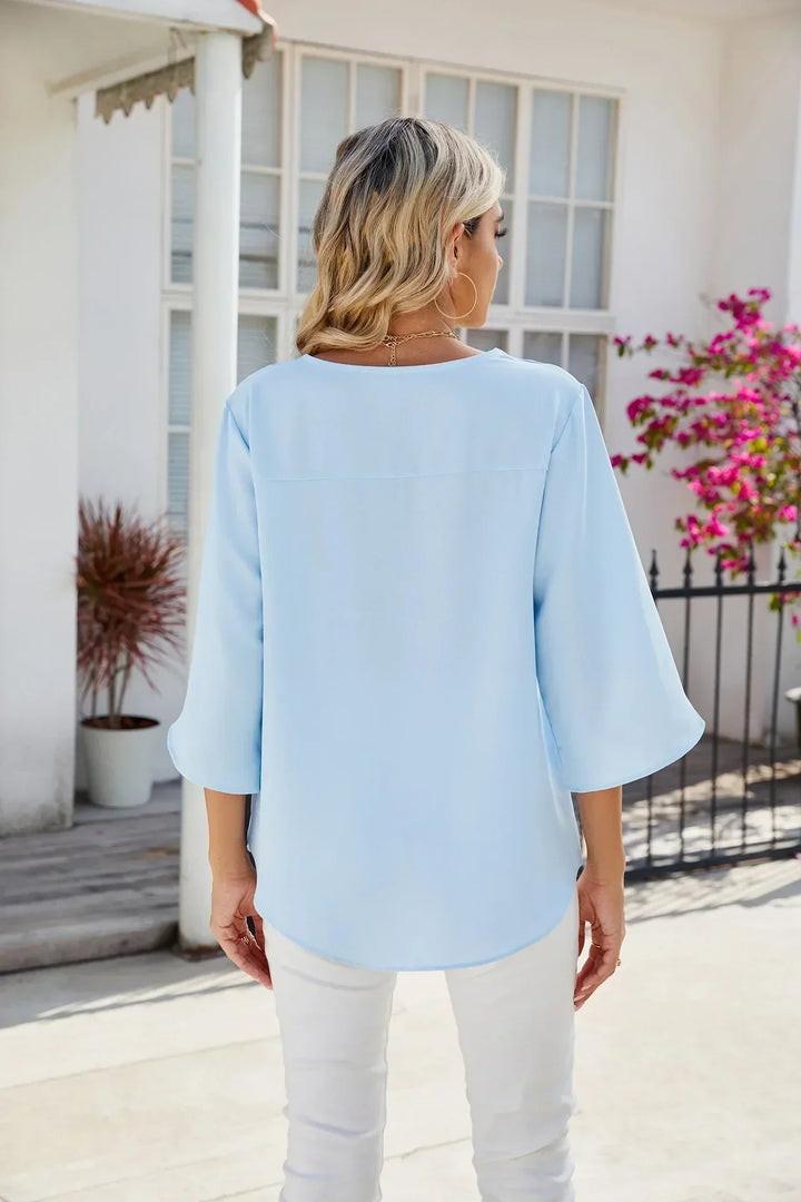 Belinda™ | V-Neck Blouse