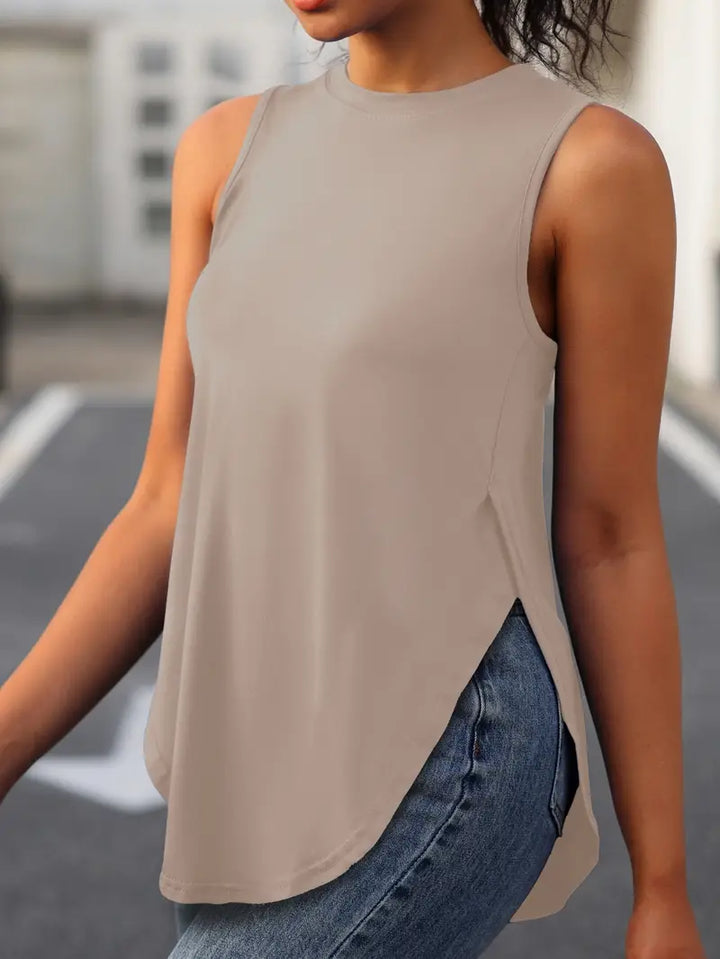 Sophia | Casual Sleeveless Relaxed Fit Top