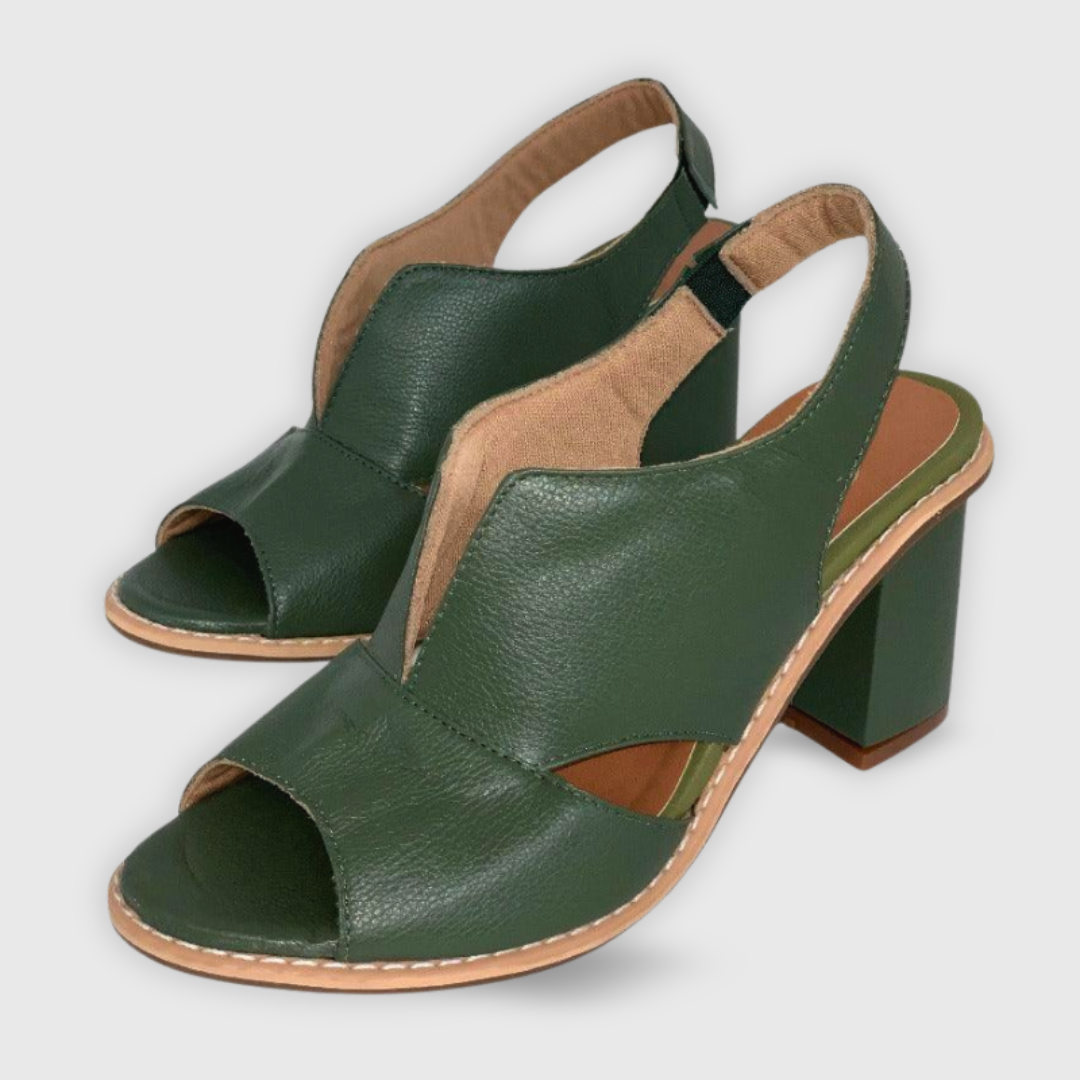 Nicole | Stylish Summer Mid-Heel Sandals