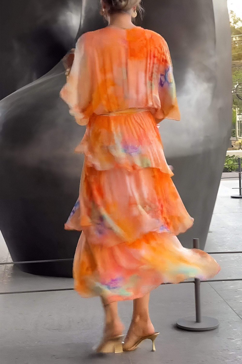 Linda | Stylish Elegant Layered Dress