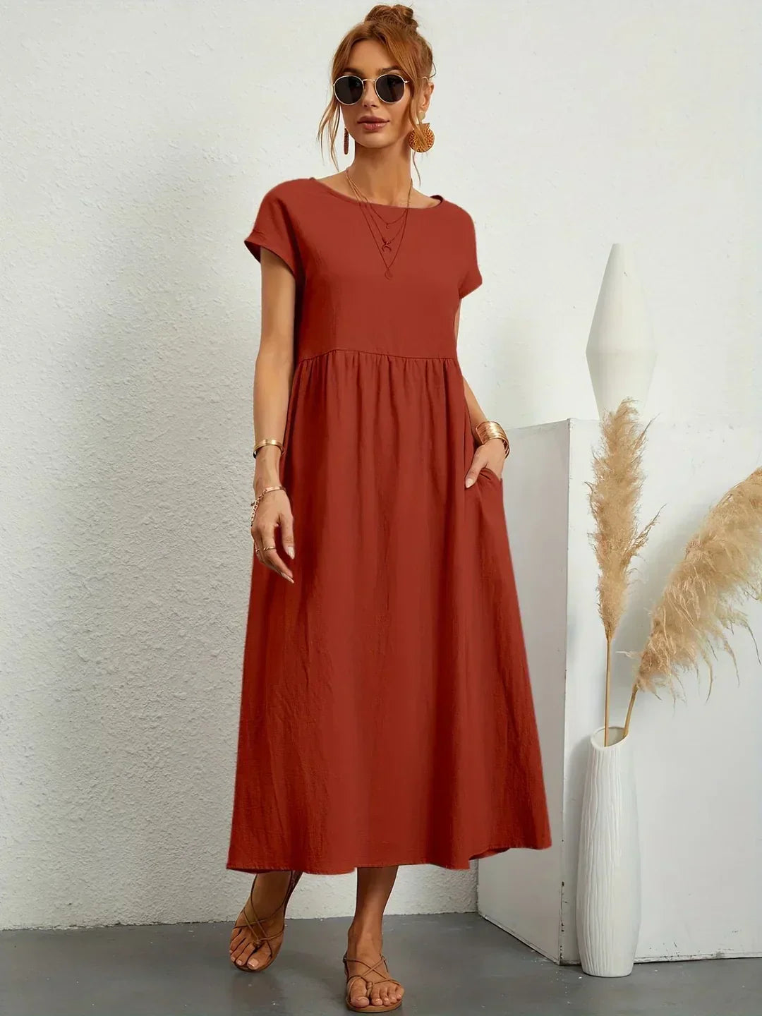Cindy | Casual Comfortable Midi Dress