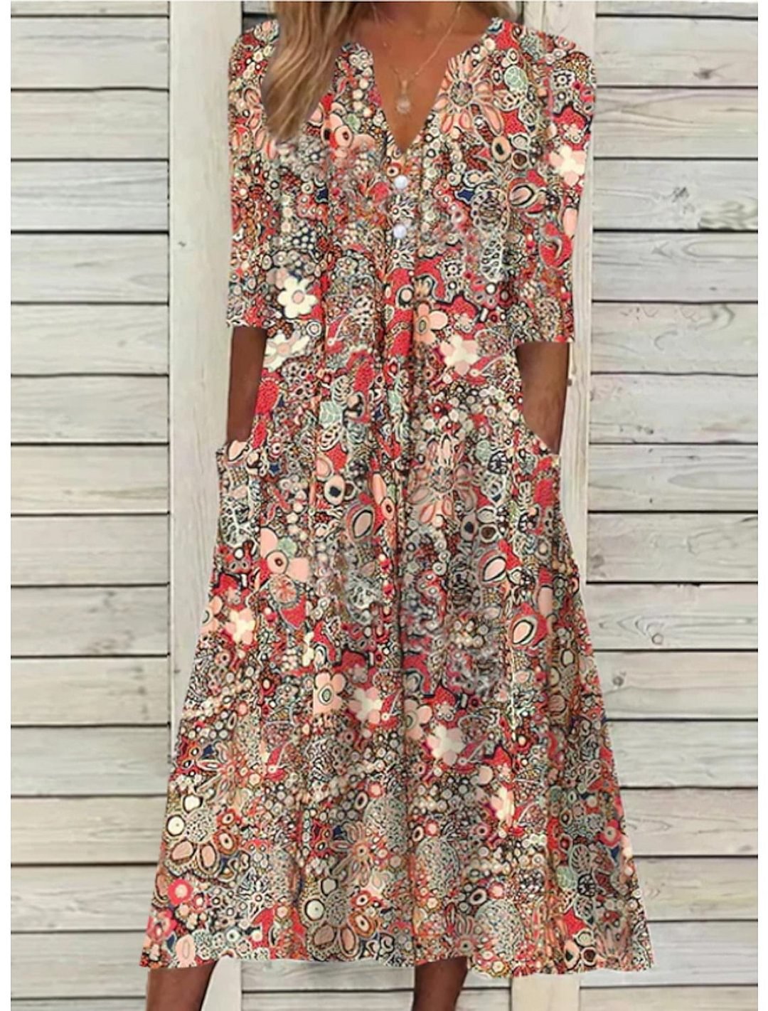 Lorna | Boho Summer Pocket Dress