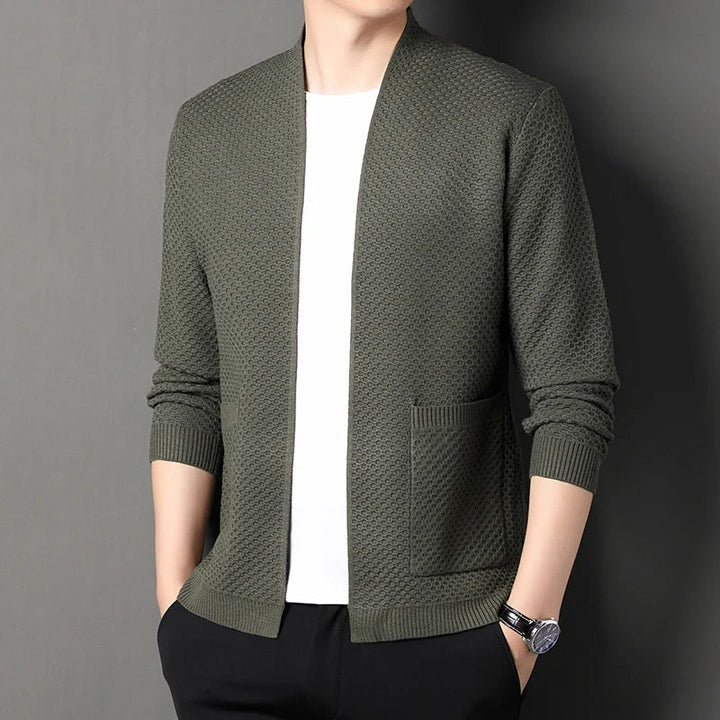 Manchester™ | Waffle-Knit Cardigan