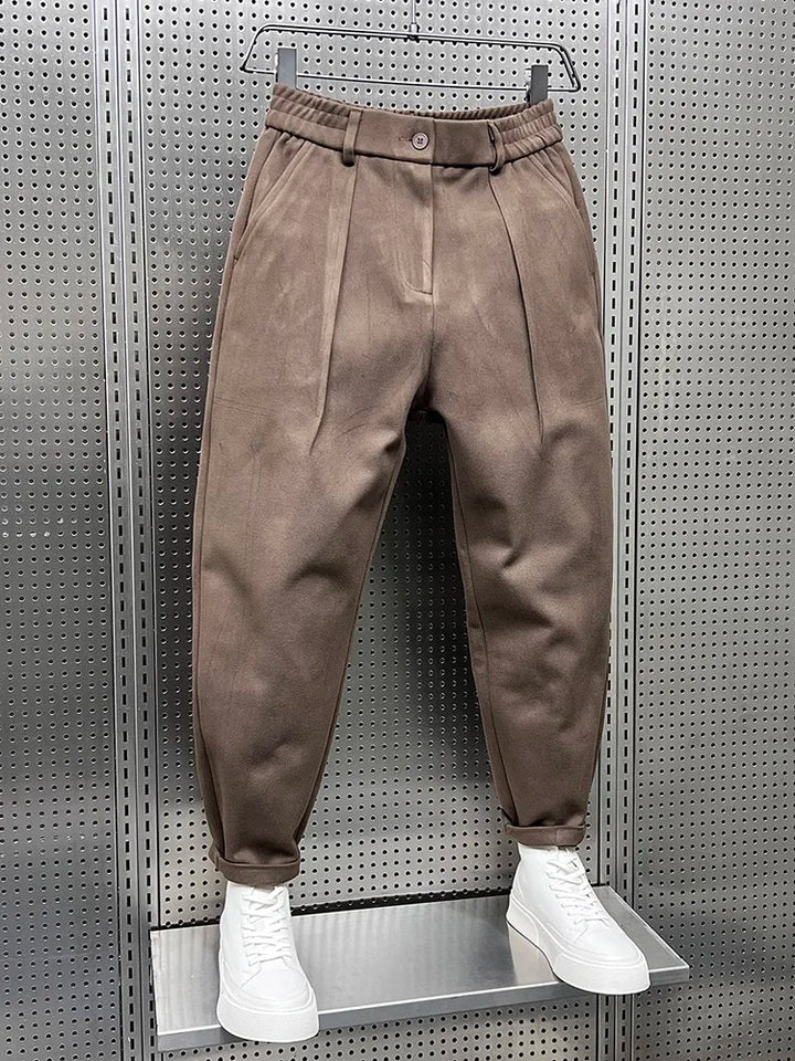 Matthew | Classic Textured Effect Trousers