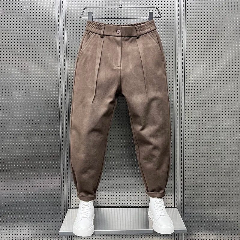Matthew | Classic Textured Effect Trousers