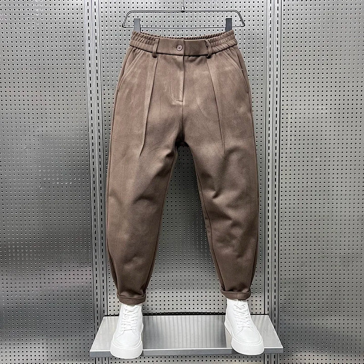 Matthew | Classic Textured Effect Trousers