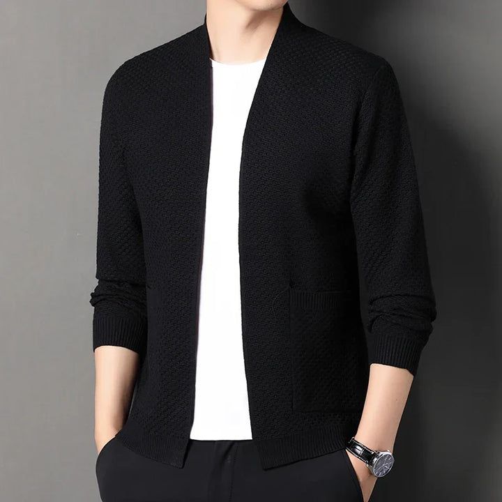 Manchester™ | Waffle-Knit Cardigan