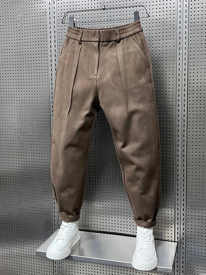 Matthew | Classic Textured Effect Trousers
