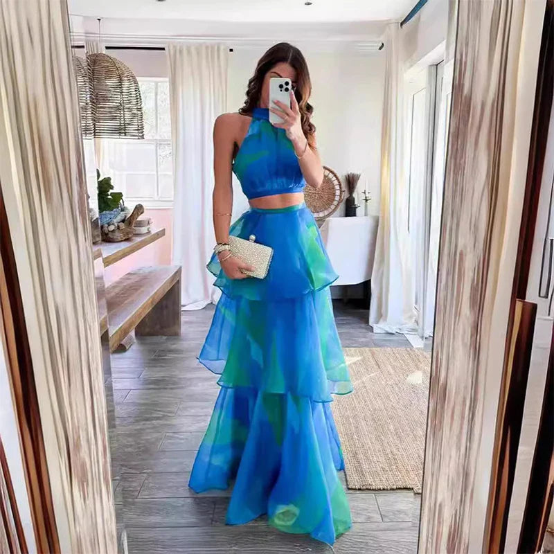 Lessy | Stylish Floral Two-Piece Set