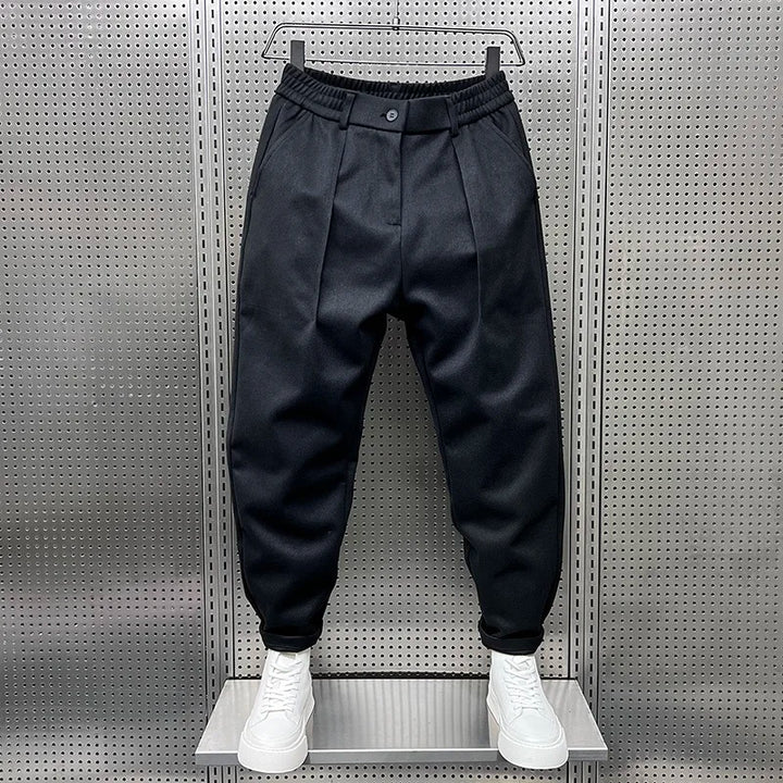 Matthew | Classic Textured Effect Trousers