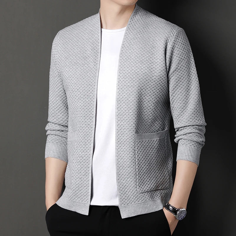 Manchester™ | Waffle-Knit Cardigan