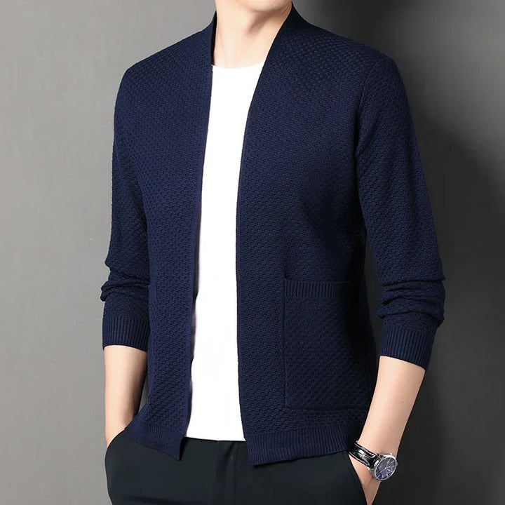 Manchester™ | Waffle-Knit Cardigan