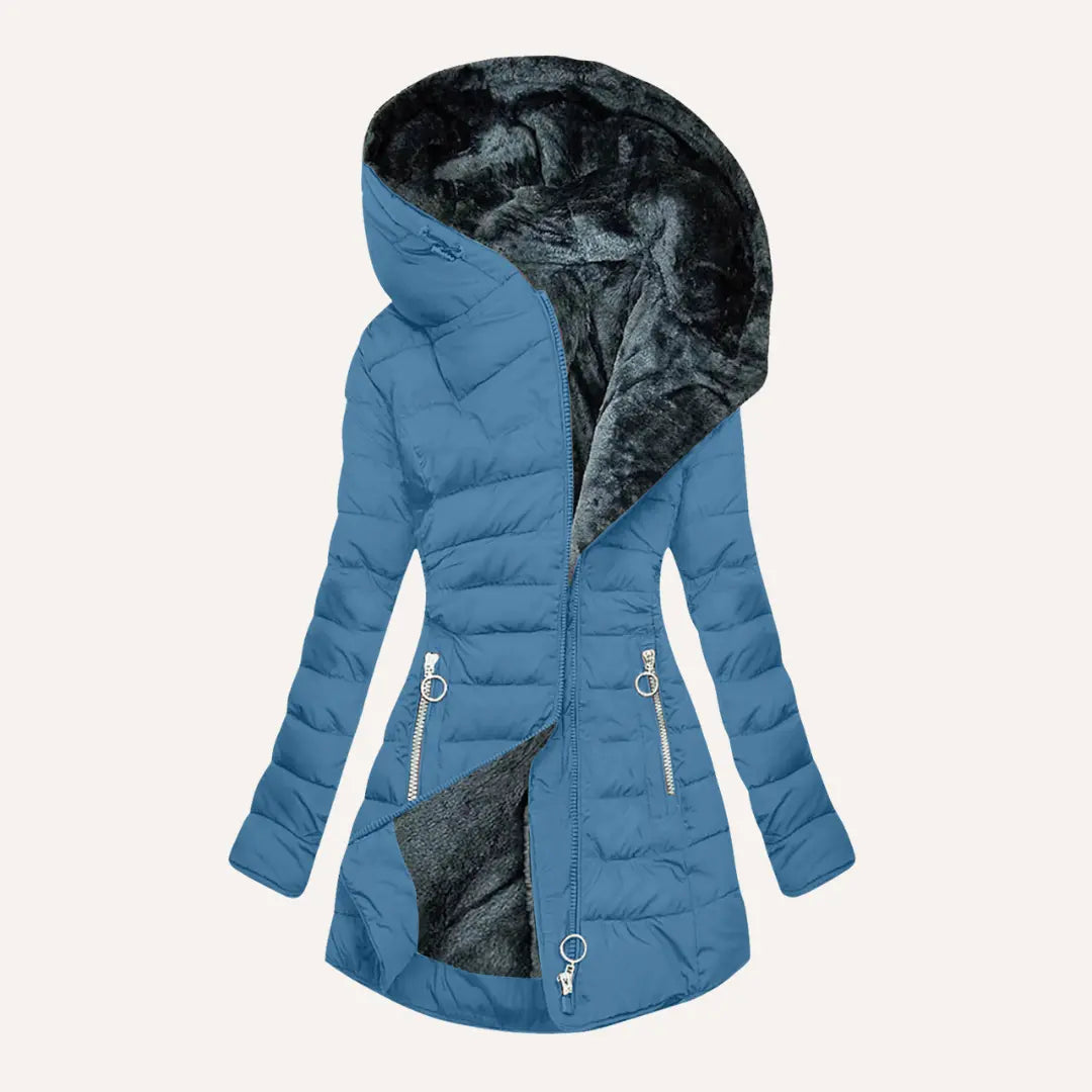 Fluffé - Women's Parka with Fluffy Fur Lining