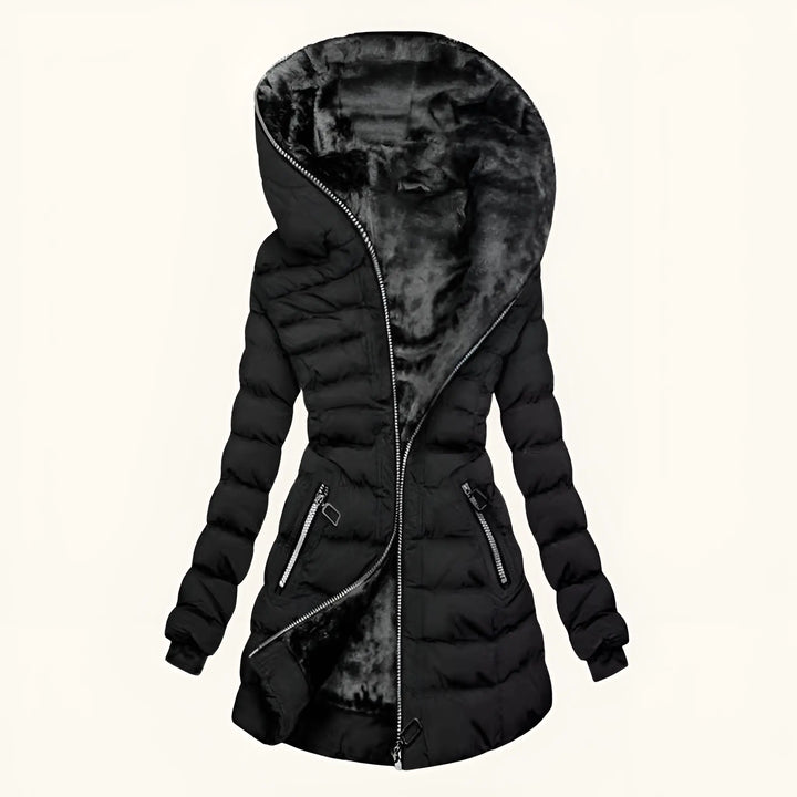 Fluffé - Women's Parka with Fluffy Fur Lining