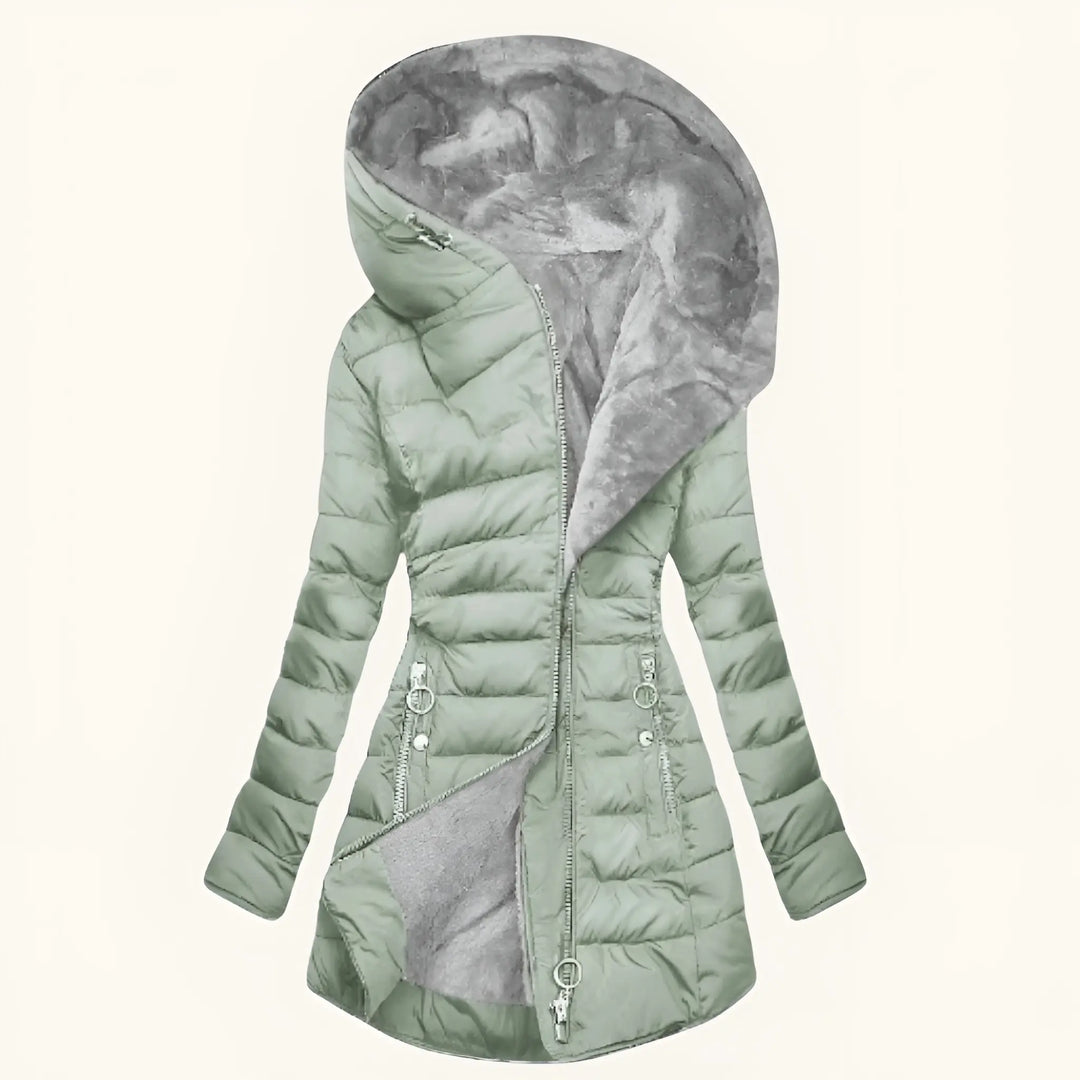 Fluffé - Women's Parka with Fluffy Fur Lining
