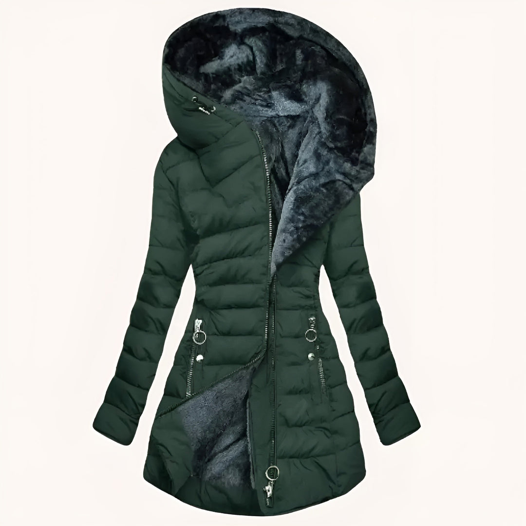 Fluffé - Women's Parka with Fluffy Fur Lining