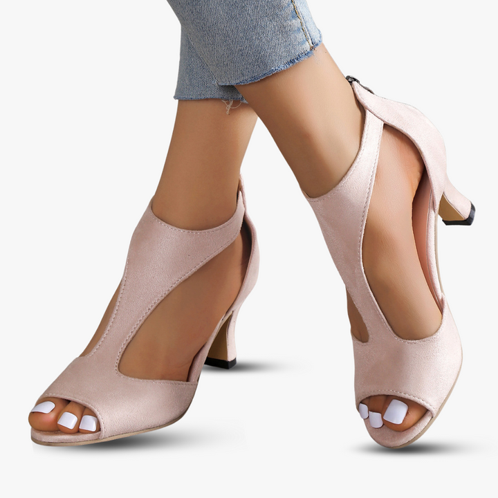 Verity | Stylish Summer Mid-Heel Sandals