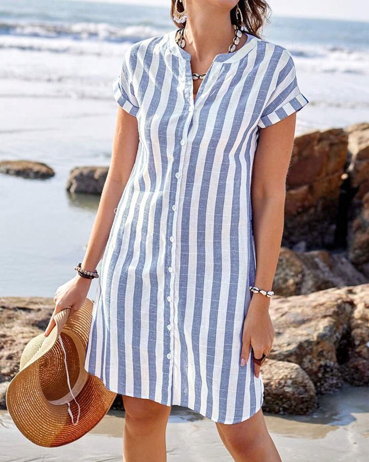 Lone™ – Elegant Shirt Dress