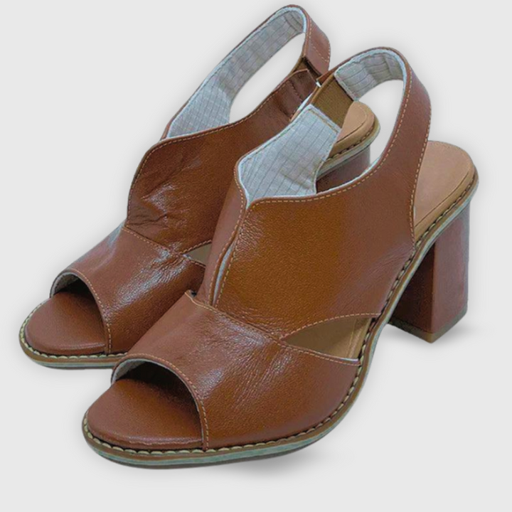 Nicole | Stylish Summer Mid-Heel Sandals