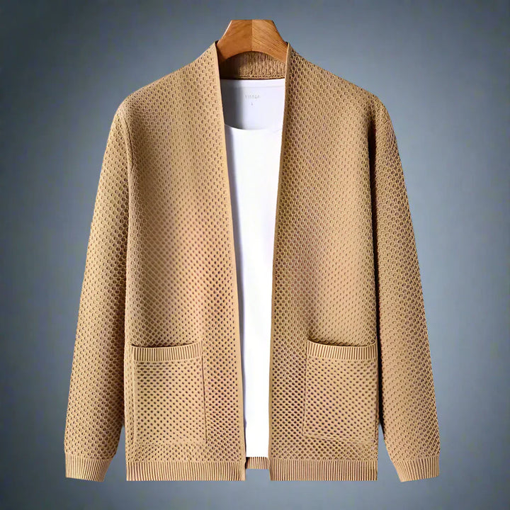 Manchester™ | Waffle-Knit Cardigan