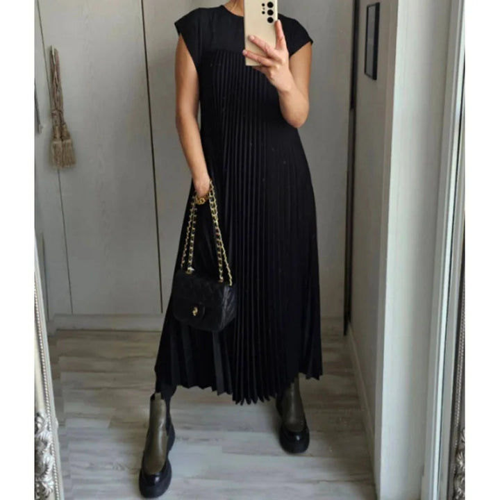 Tamara | Elegant Pleated Maxi Dress