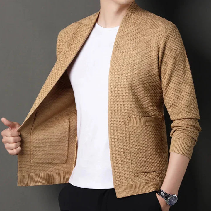 Manchester™ | Waffle-Knit Cardigan