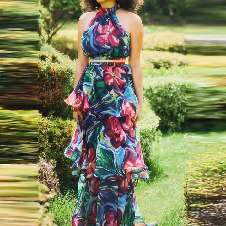 Lessy | Stylish Floral Two-Piece Set