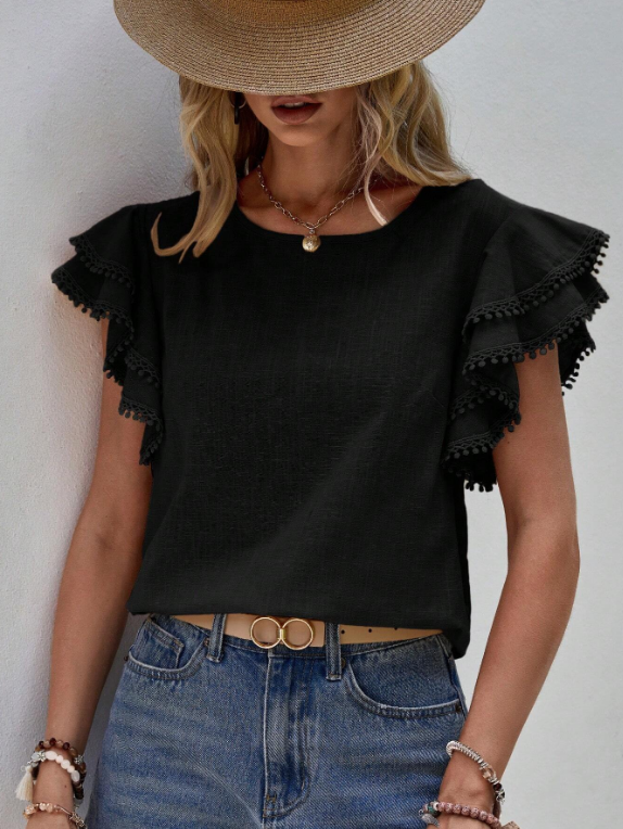 Elizabeth - Linen Blouse