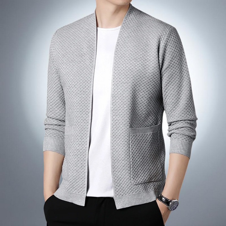 Manchester™ | Waffle-Knit Cardigan