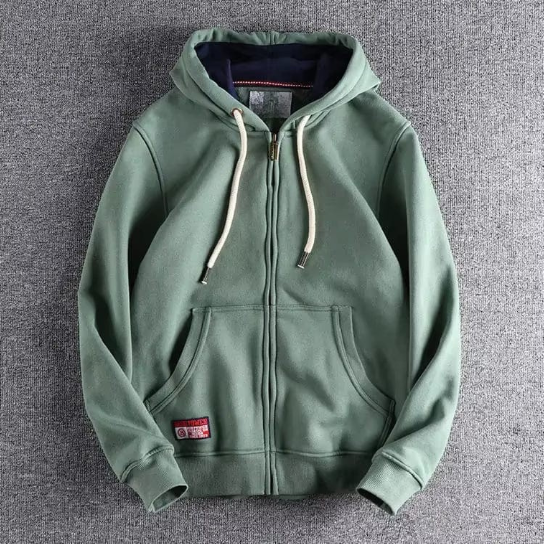 Clifford | Comfort Zip-Up Hoodie