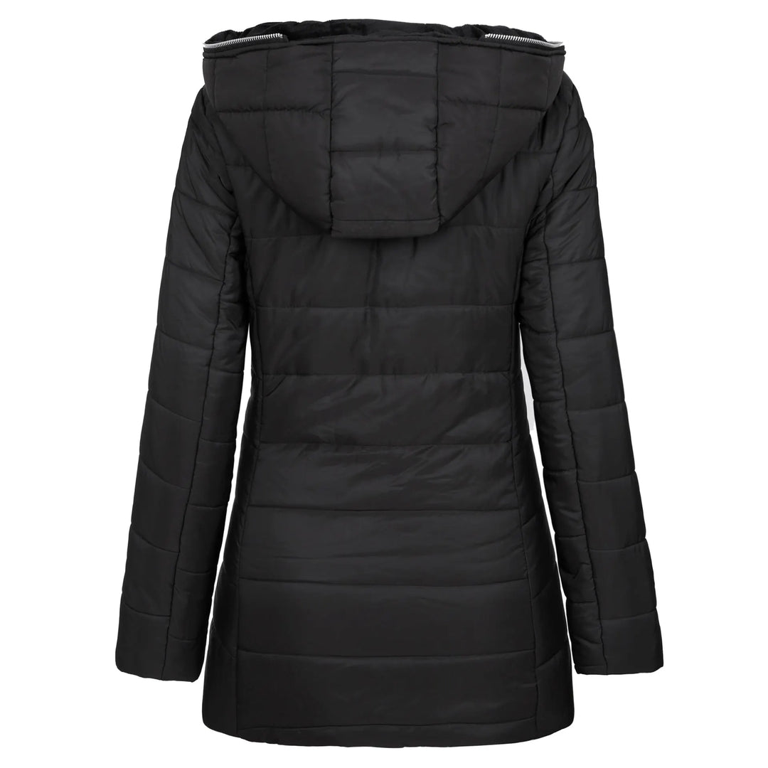 Fluffé - Women's Parka with Fluffy Fur Lining
